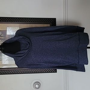 American Eagle Aerie Women's Metallic Cowl's Neck Sweater Sz XL